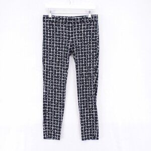 Banana Republic Sloan Fit Black White Check Dress‎ Pants -2- 30 / 27.5 Mid Rise
